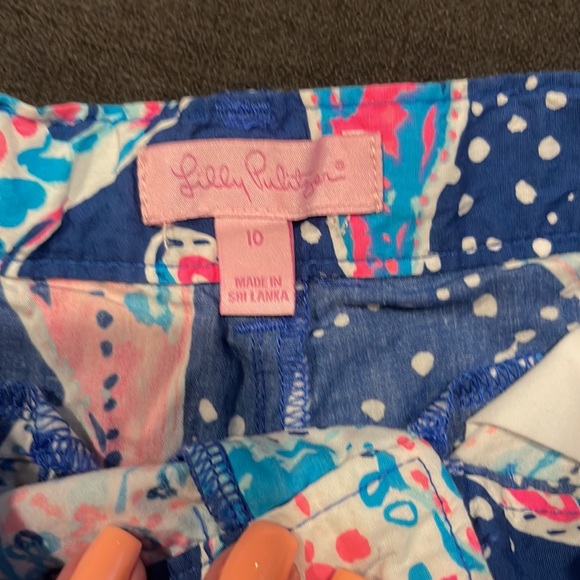 Lily Pulitzer girls shorts size 10 - Picture 2 of 4